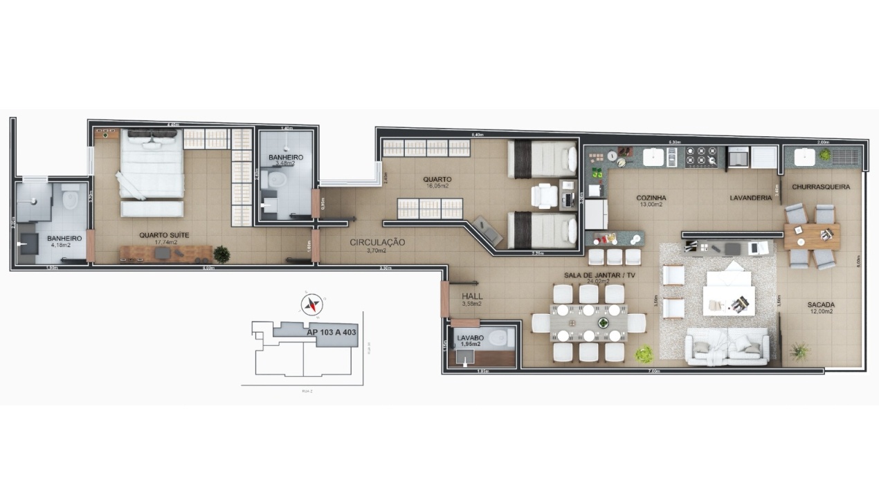 Layout Ap. 103 ao 403